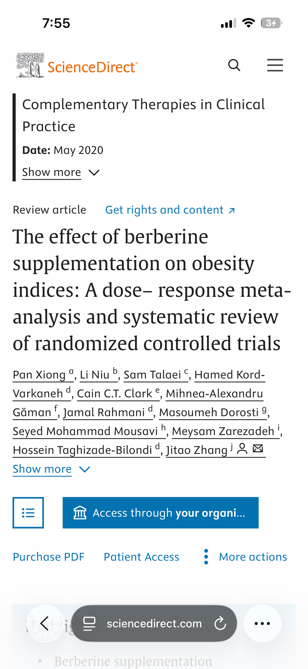 Berberine