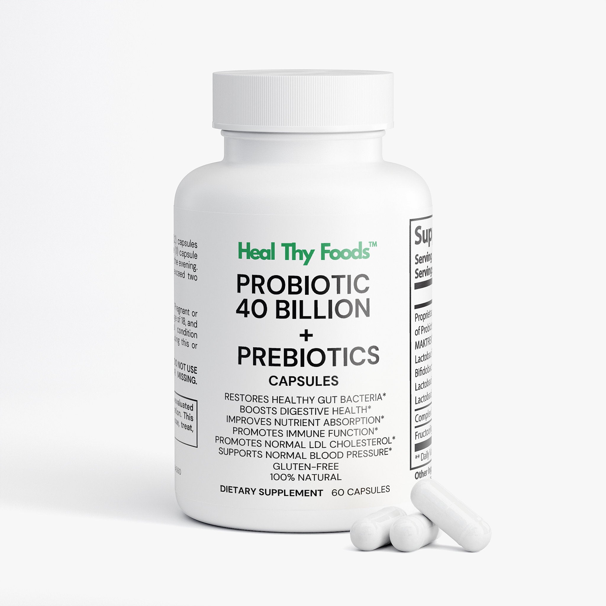 Probiotic 40 Billion with Prebiotics