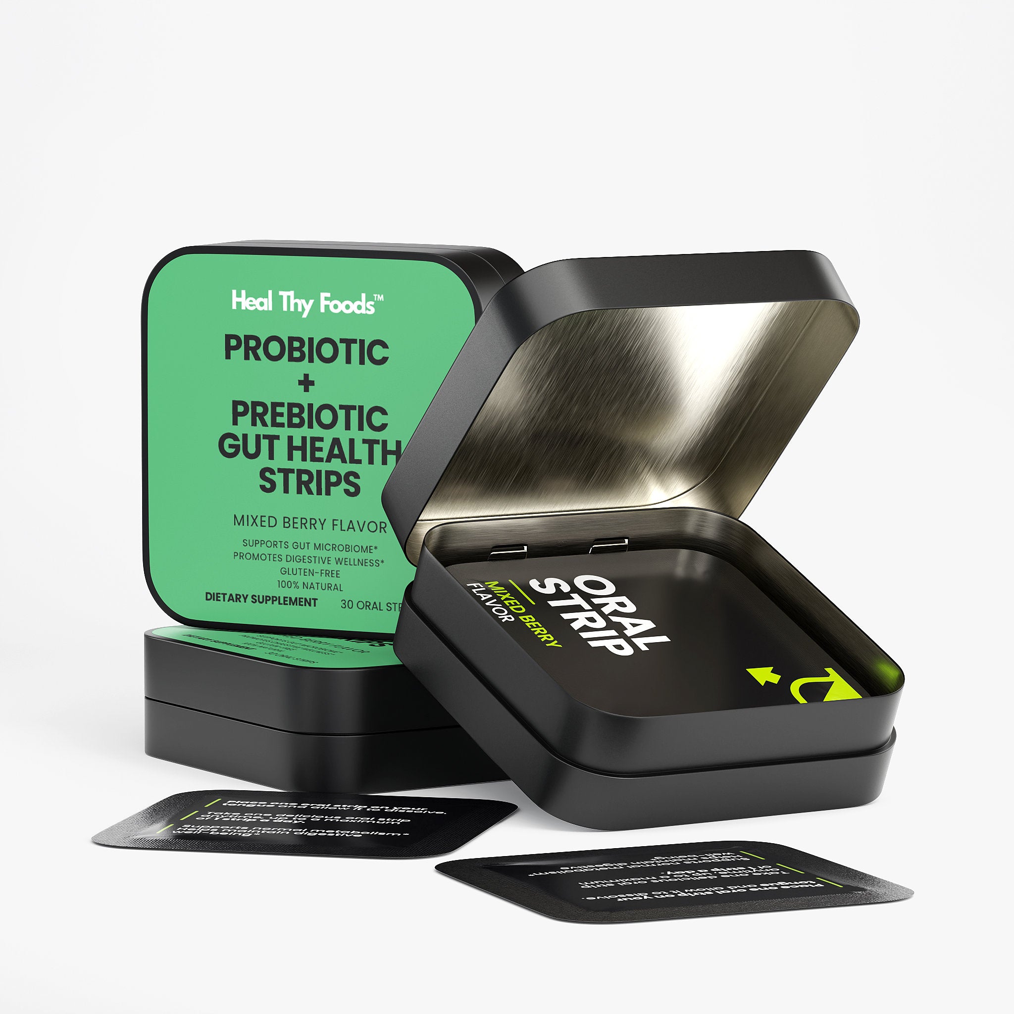 Probiotic + Prebiotic Gut Health Strips