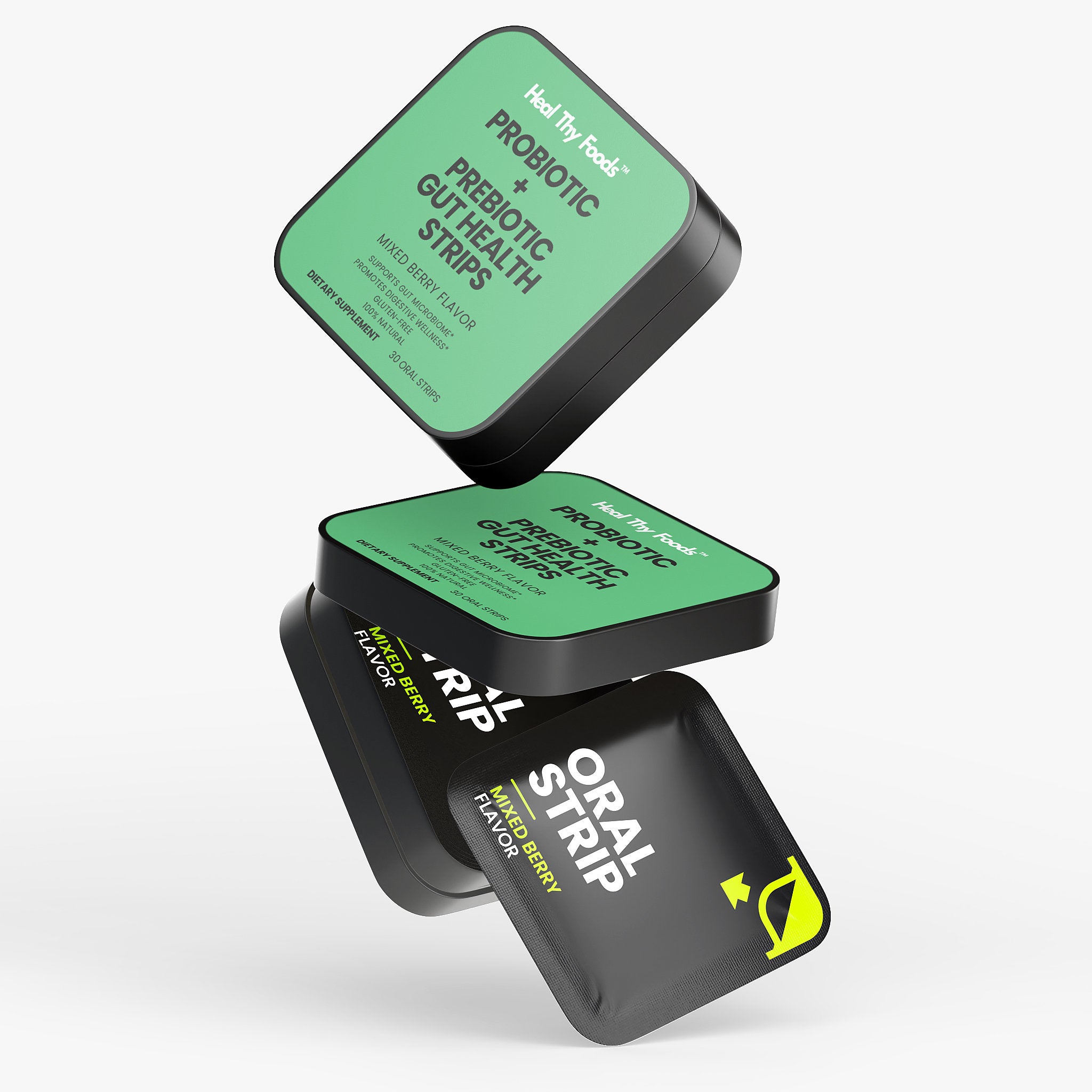 Probiotic + Prebiotic Gut Health Strips